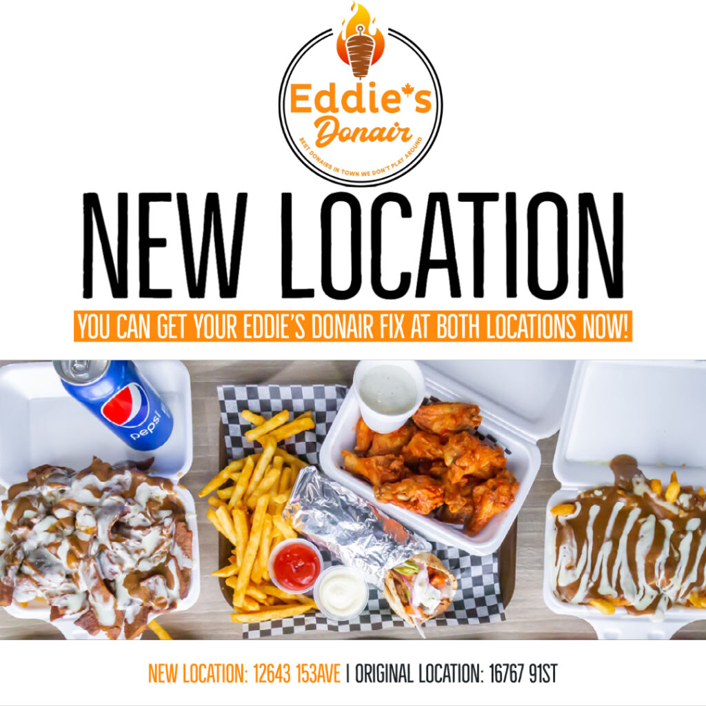 Eddie's Donair 153 33 New Location