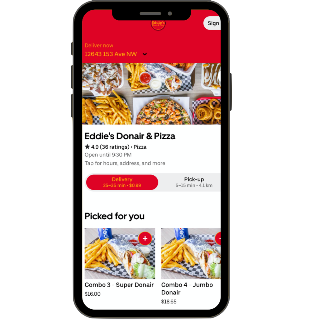 Pale Yellow Simple Delivery Service Instagram Post